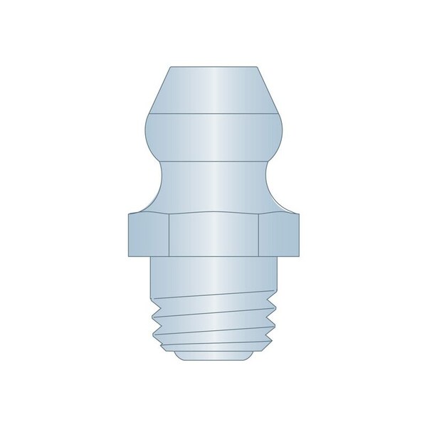 Heritage Industrial Grease Fitting, 1/4"-28SAE-LT Z3 No Ball H1641NZ3 - main